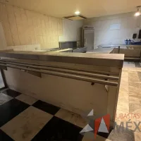 Lote 041 - Repisa con barandal para poner charola