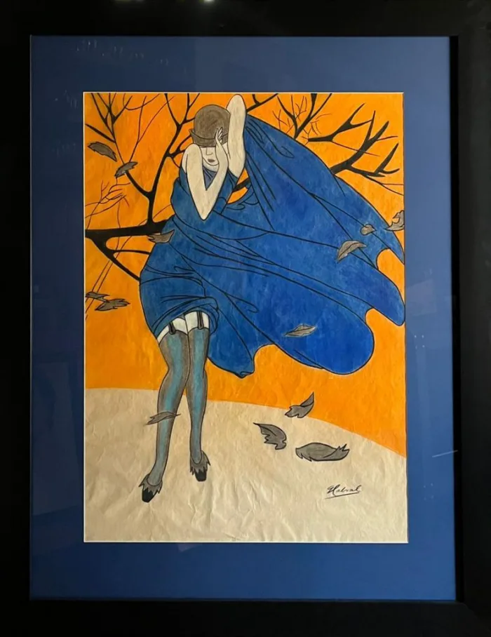 Lote 005 - Ernesto Cabral "El Chango Cabral" - Se desconoce título - Pastel - Imagen 2