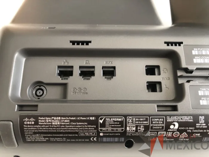 Lote 014 - Teléfono CISCO IP, CP-8845, Nuevo - Imagen 10