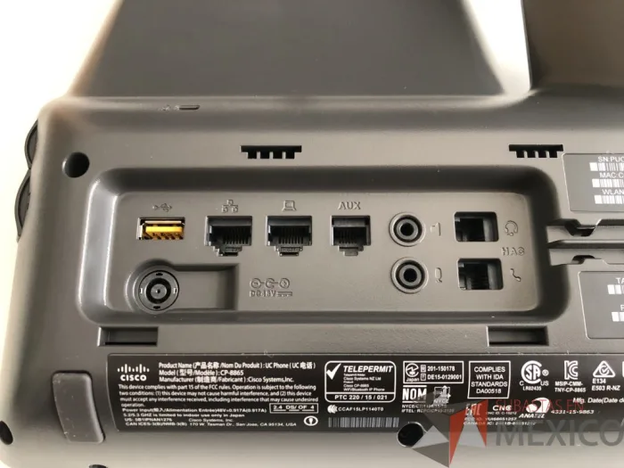 Lote 003 - Teléfono CISCO IP, CP-8865, Nuevo - Imagen 7