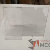 Lote 025 - 240 Porta póster de acrílico