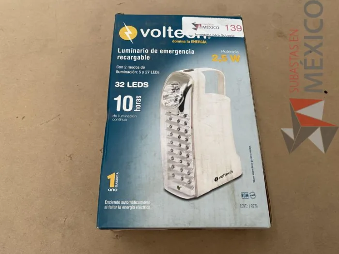 Lote 092 - 81 Luminarias de emergencia VOLTECH, Modelo: LAE-32L - Imagen 2