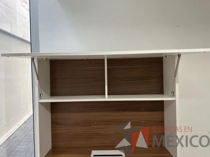Lote 039 - Estación de trabajo para 1 persona con 1 gaveta y orificios para cable - Imagen 8