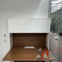 Lote 039 - Estación de trabajo para 1 persona con 1 gaveta y orificios para cable - Imagen 15