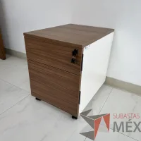 Lote 034 - Archivero vertical de 2 cajones con ruedas - Imagen 3