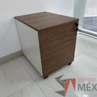 Lote 034 - Archivero vertical de 2 cajones con ruedas - Imagen 4