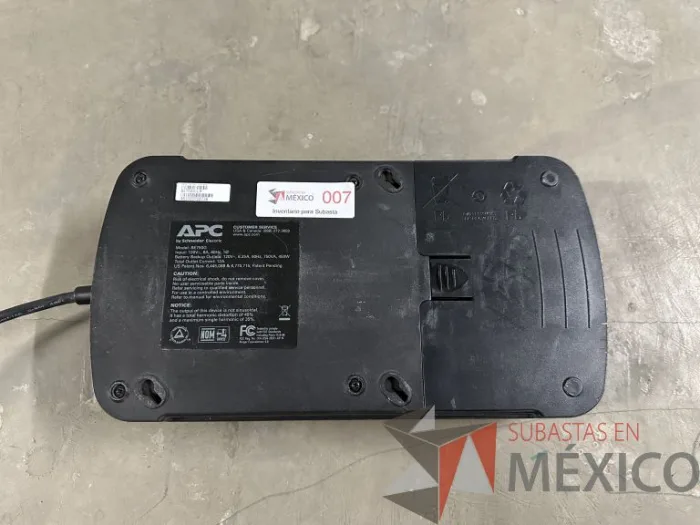 Lote 004 - UPS APC Modelo BE750G - Imagen 9