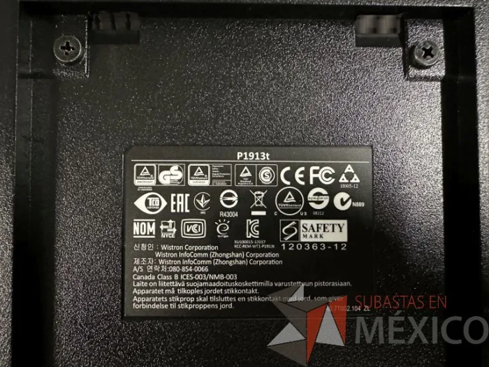 Lote 036 - Monitor de 19" DELL - Imagen 9