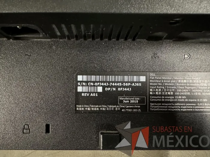 Lote 033 - Monitor de 22" DELL - Imagen 7