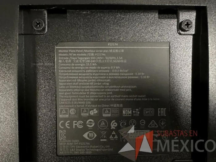 Lote 035 - Monitor de 22" DELL - Imagen 10