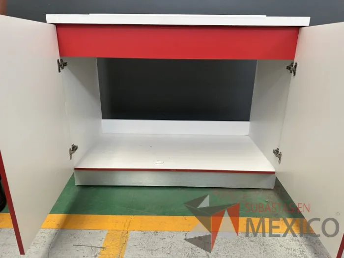 Lote 011 - Mueble con tarja de acero inoxidable con llaves - Imagen 7