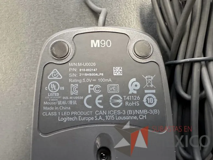 Lote 021 - 11 Mouse Logitech - Imagen 4
