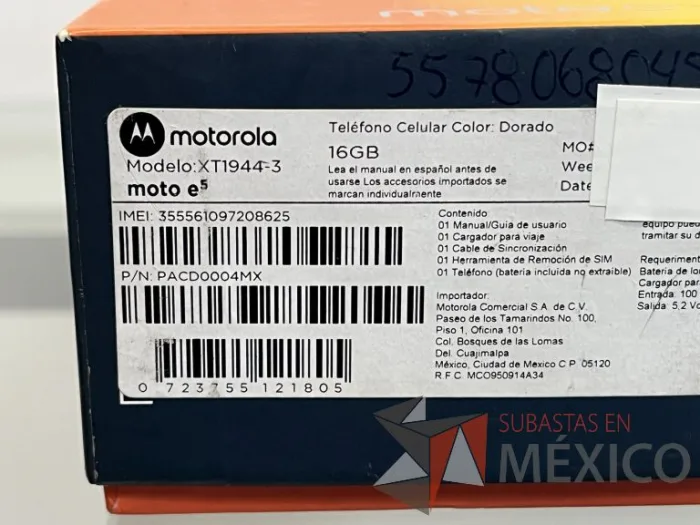 Lote 080 - 5 Teléfonos celulares diversas marcas y modelos - Imagen 30