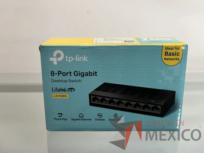 Lote 158 - Switch 8 puertos gigabit. Modelo: LS1008G - Imagen 7