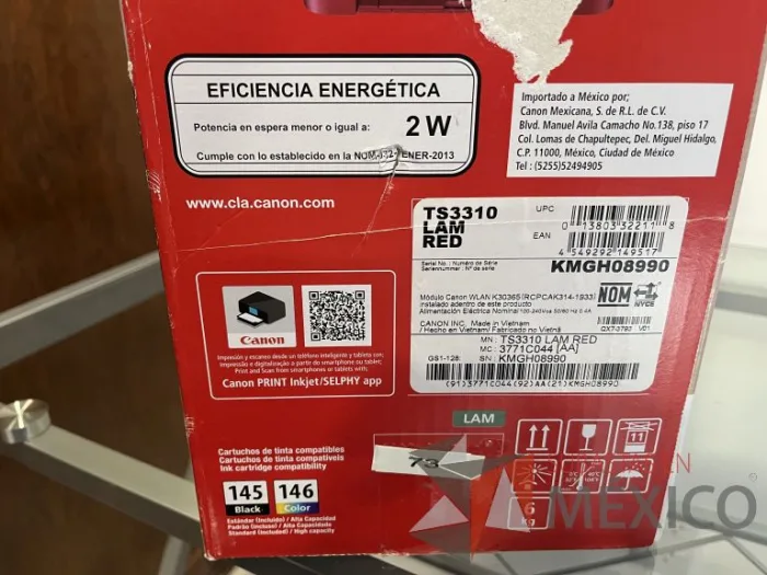 Lote 222 - Multifuncional. Modelo: Pixma TS3310 - Imagen 14