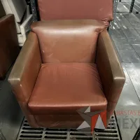 Lote 011 - 227 Sillón de 1 plaza color café - Imagen 4