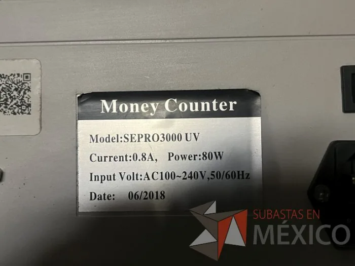 Lote 008 - 11 Contadoras de billetes de diferentes modelos - Imagen 19