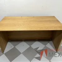 Lote 017 - Escritorio rectangular color madera - Imagen 5