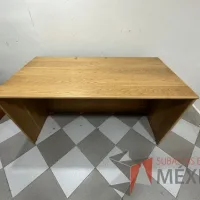 Lote 017 - Escritorio rectangular color madera - Imagen 6