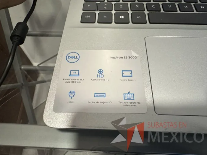 Lote 207 - Laptop Inspiron 3501 Modelo: P90F. - Imagen 6