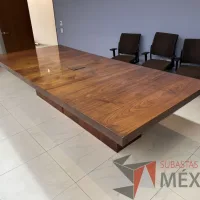 Lote 001 - Mesa de sala de juntas para 10 personas con orificio para conexiones - Imagen 13