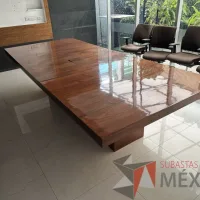 Lote 001 - Mesa de sala de juntas para 10 personas con orificio para conexiones - Imagen 15