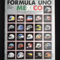 Lote 108 - FÓRMULA 1. Programa oficial del Campeonato de Pilotos y Constructores (9 al 12 de Octubre de 1986)