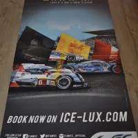 Lote 089 - Banner publicitario : Les 6 Heures de Spa - Francorchamps