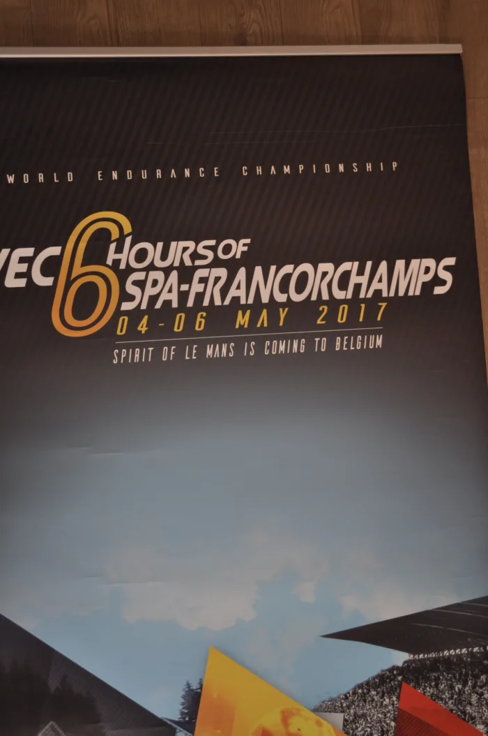 Lote 089 - Banner publicitario : Les 6 Heures de Spa - Francorchamps - Imagen 4