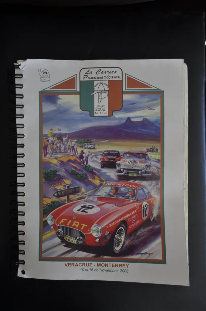 Lote 096 - Roadbook Carrera Panamericana 2006