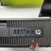Lote 112 - Computadora de Escritorio de Alto Rendimiento marca HP EliteDesk 705 G3 SFF con 16 GB RAM, 500 GB Disco Duro y Monitor HP de 24" de alta resolución V244h - Imagen 3