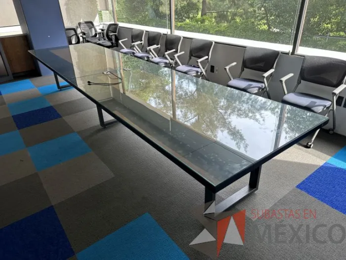 Lote 001 - Mesa de sala de juntas para 14 personas - Imagen 5