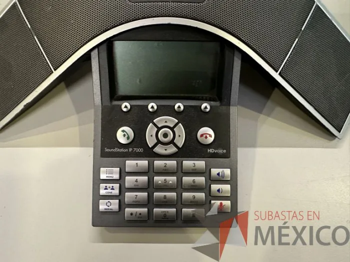 Lote 040 - 3 Equipos Polycom Sound Station IP 7000 - Imagen 4