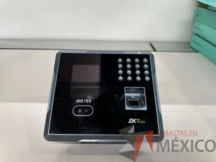 Lote 013 - 3 Controles de acceso con Huella Digital - ZKTECO MB160 - Imagen 3