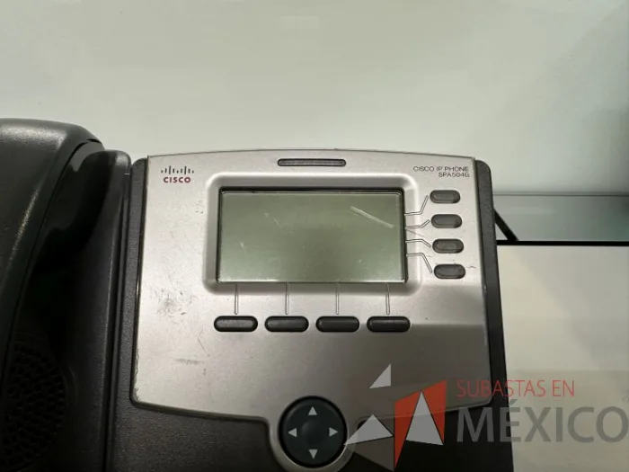 Lote 014 - 4 CISCO IP PHONE.  Modelo: SPA-504G Marca: CISCO - Imagen 4