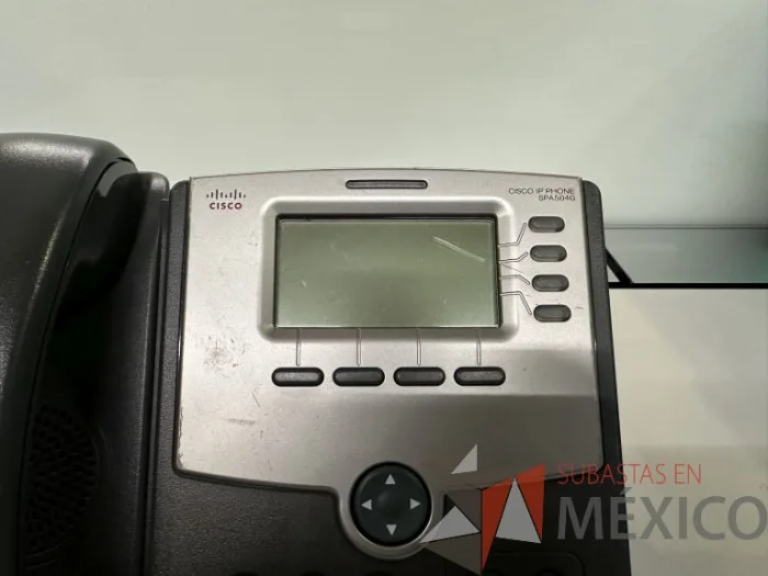 Lote 014 - 4 CISCO IP PHONE.  Modelo: SPA-504G Marca: CISCO - Imagen 5