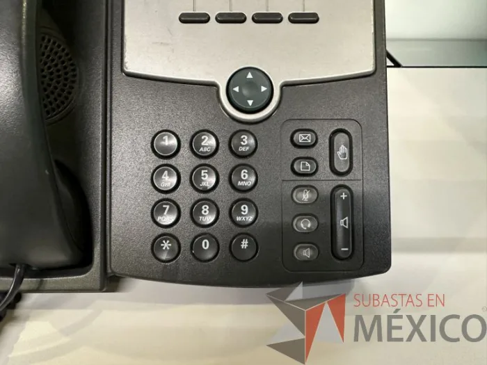 Lote 014 - 4 CISCO IP PHONE.  Modelo: SPA-504G Marca: CISCO - Imagen 6