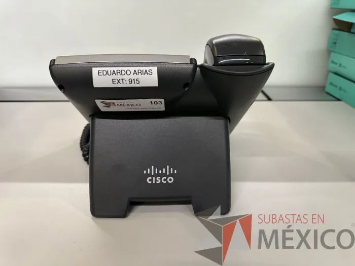 Lote 014 - 4 CISCO IP PHONE.  Modelo: SPA-504G Marca: CISCO - Imagen 7