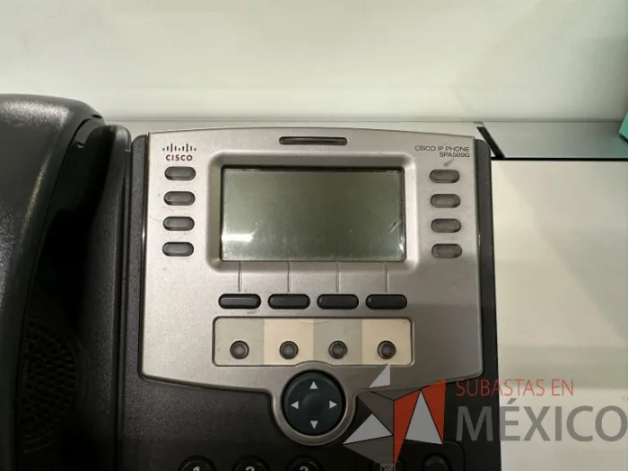 Lote 016 - 2 CISCO IP PHONE.  Modelo: SPA-509G - Imagen 4