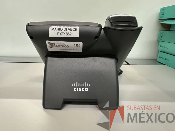 Lote 016 - 2 CISCO IP PHONE.  Modelo: SPA-509G - Imagen 7