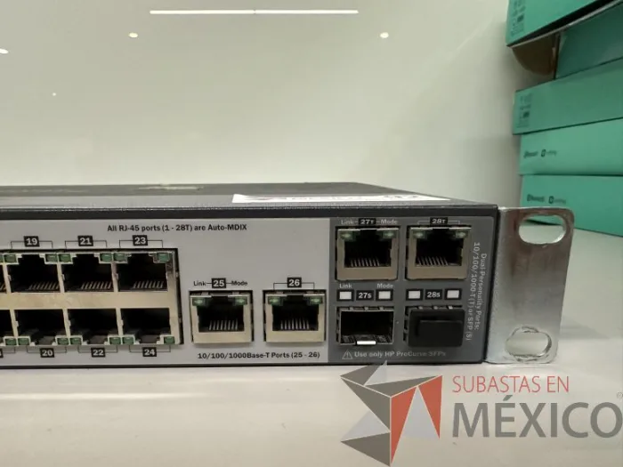 Lote 032 - HP ProCurve Networking 2520-24-PoE Switch (J9138A) - Imagen 6