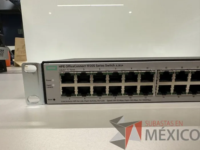 Lote 033 - Switch HP Enterprise Office Connect 1920S Series 48G 4SFP PPOE+ - Imagen 4