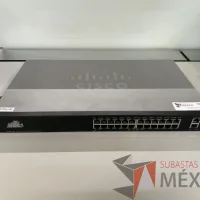 Lote 017 - 2 Switch CISCO SF200-24P de 24 puertos, marca CISCO