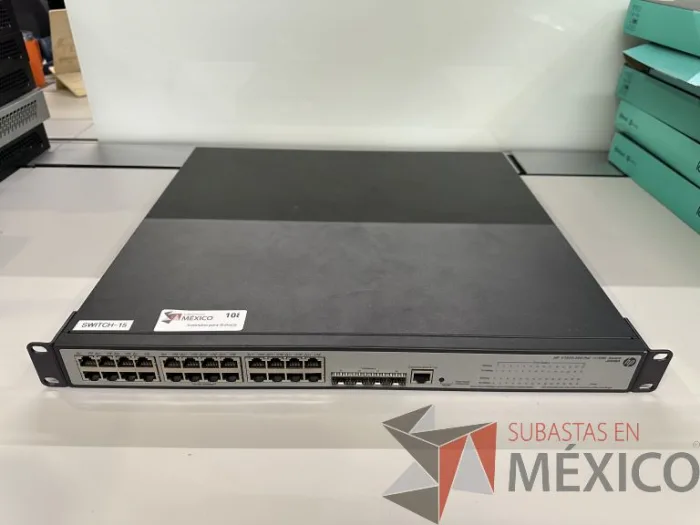 Lote 019 - 2 Switch HP V1910-24G-PoE de 24 puertos - Imagen 2