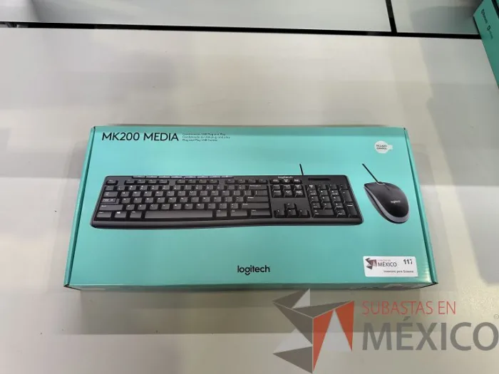 Lote 026 - 45 Teclados y Mouse.  Modelo: MK200 Media Marca: Logitech - Imagen 2
