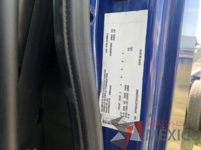 Lote 008 - International 7400 SBA 6X4, Año 2019 - Imagen 12
