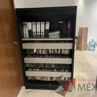 Lote 004 - Gabinete con 2 puertas corredizas, 1entrepaño y 3 charolas - Imagen 8