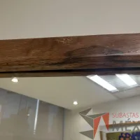 Lote 023 - Espejo con marco de madera de encino americano - Imagen 3