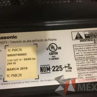 Lote 103 - Pantalla de 50", PANASONIC, Modelo: TC-P50C2X - Imagen 6