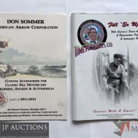 Lote 011 - Lote de 2 brochures Memorabilia